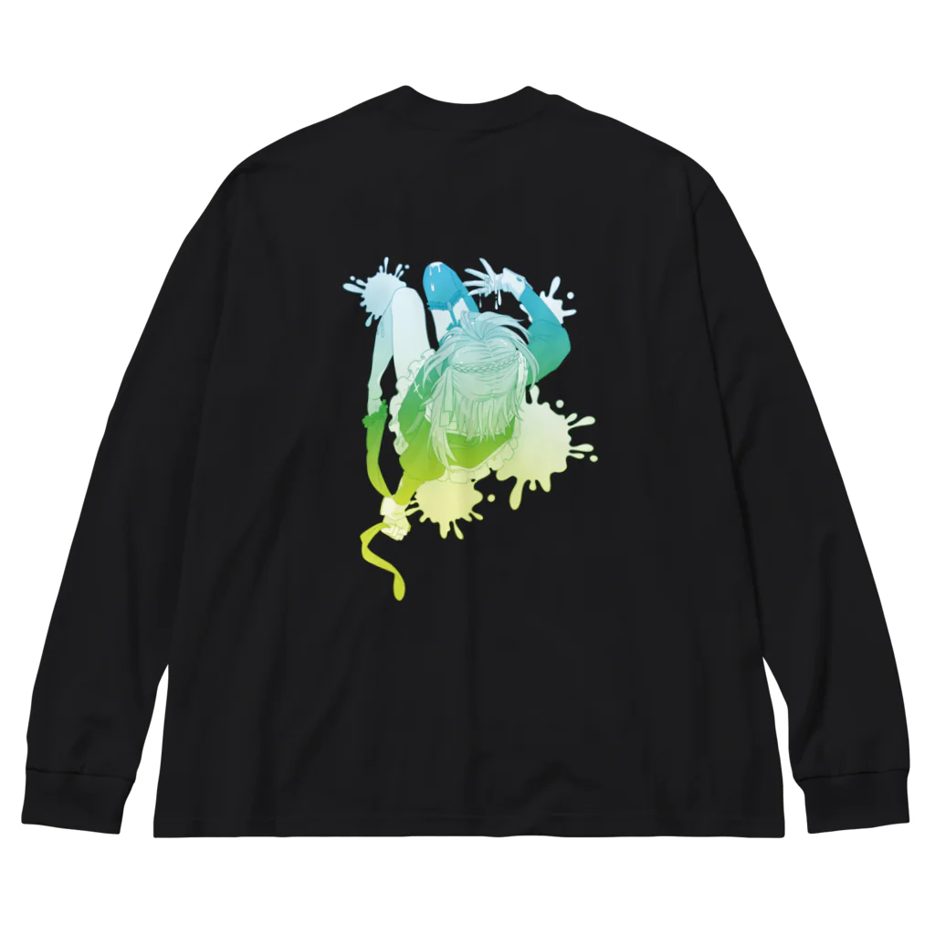 天草ミロ@シスターVtuberの天草ミログッズ 第一弾 Big Long Sleeve T-Shirt