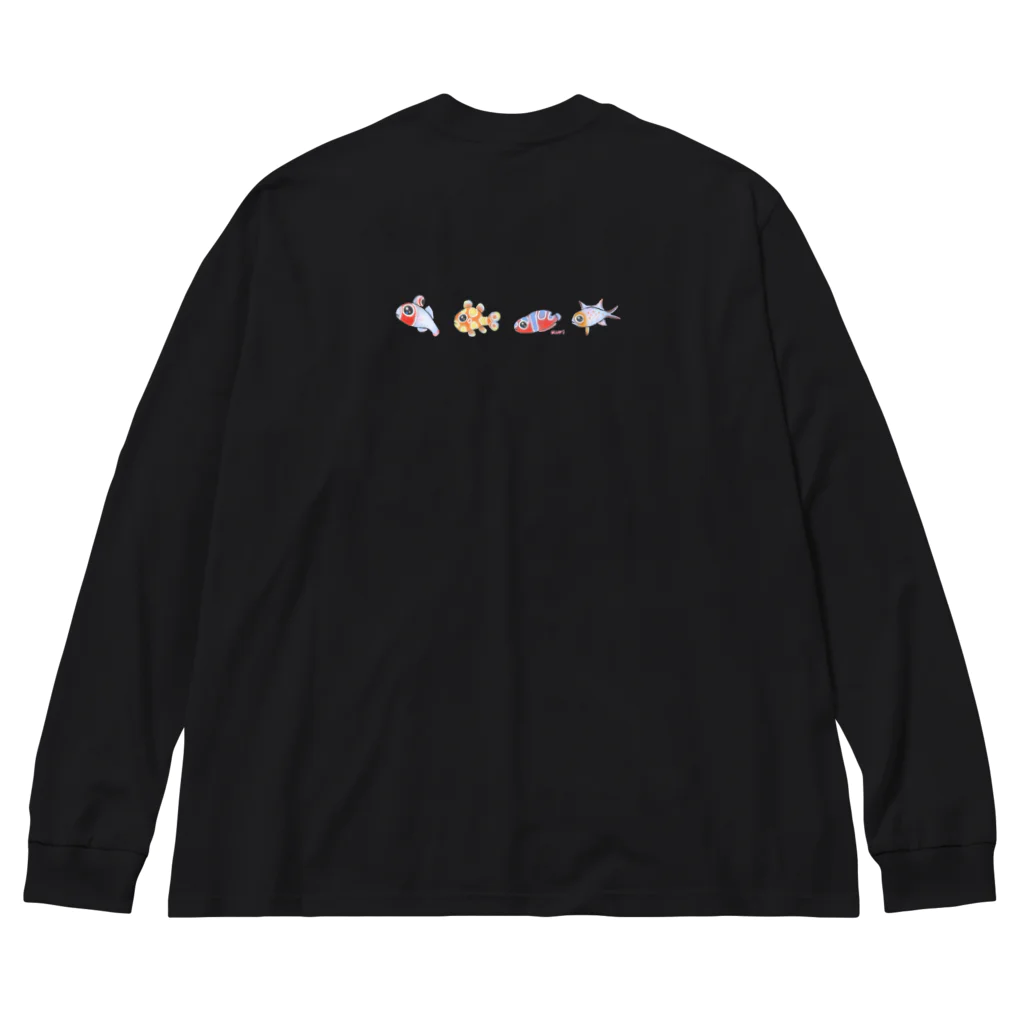 栗坊屋の幼魚だから小さいよ Big Long Sleeve T-Shirt