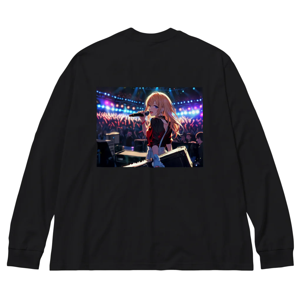 HokutoKenのガールズバンド！ Big Long Sleeve T-Shirt