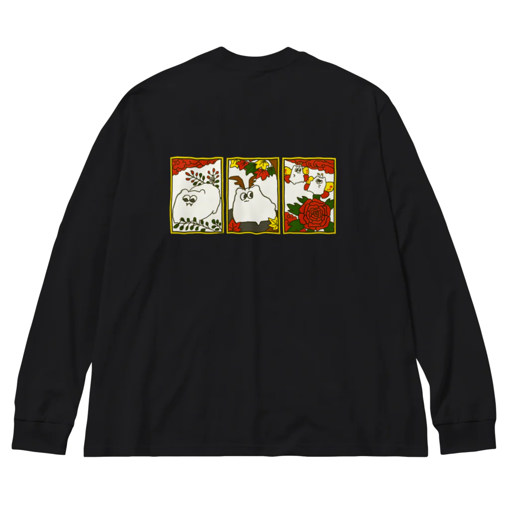 へびのあしの猪どっぐ鹿どっぐ蝶どっぐ Big Long Sleeve T-Shirt