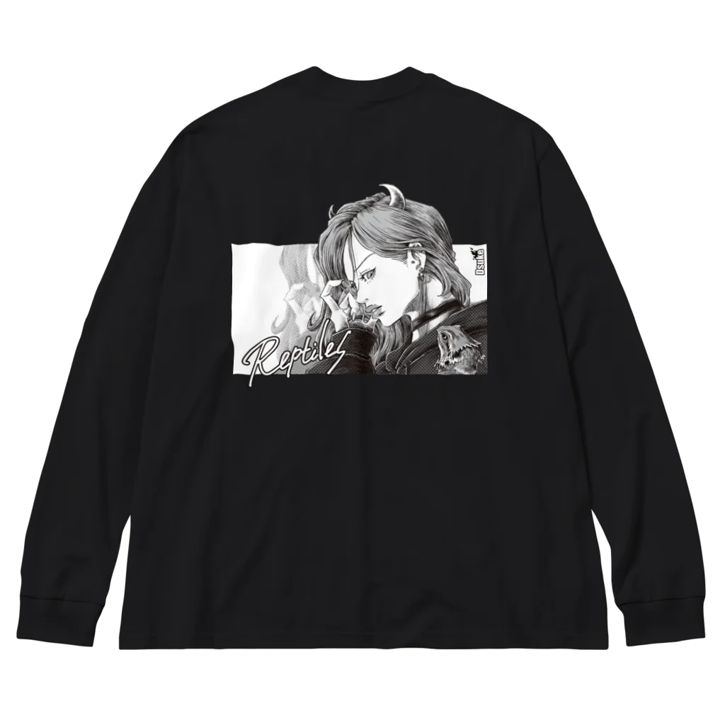 Dsukeのフトアゴ女子 Big Long Sleeve T-Shirt