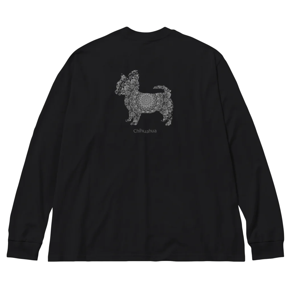 AtelierBoopの花月　チワワ Big Long Sleeve T-Shirt