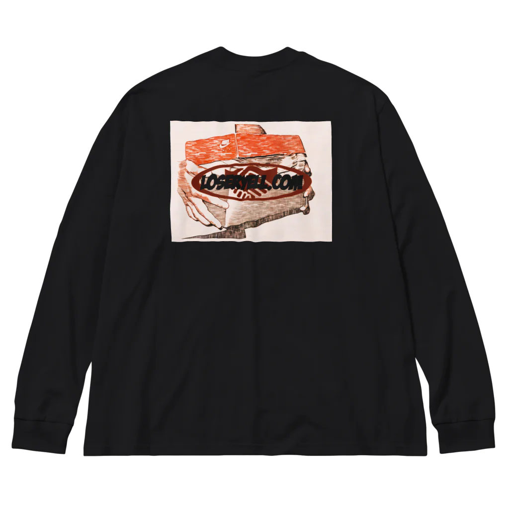 よしはらのLOSERYELL.com Big Long Sleeve T-Shirt