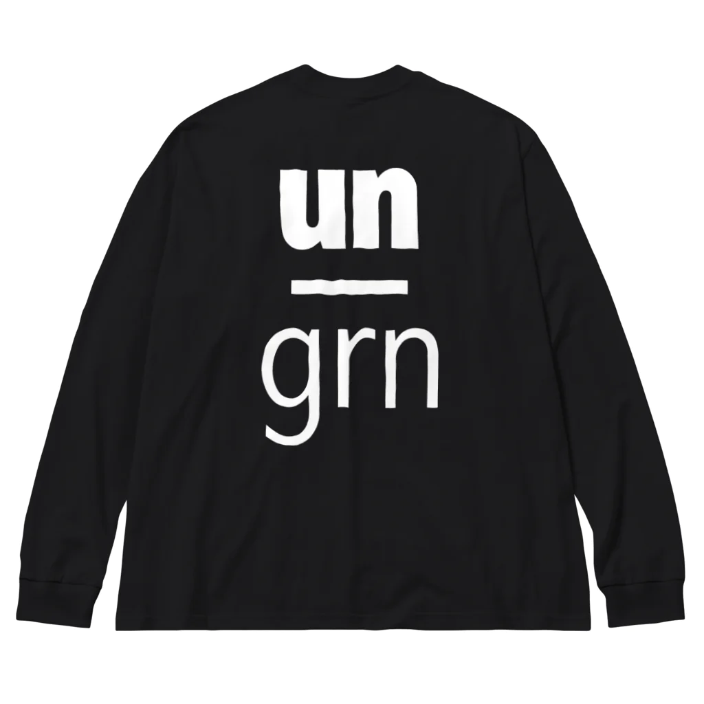 un_grn (月刊アングラ)のun_grn  Big Long Sleeve T-Shirt