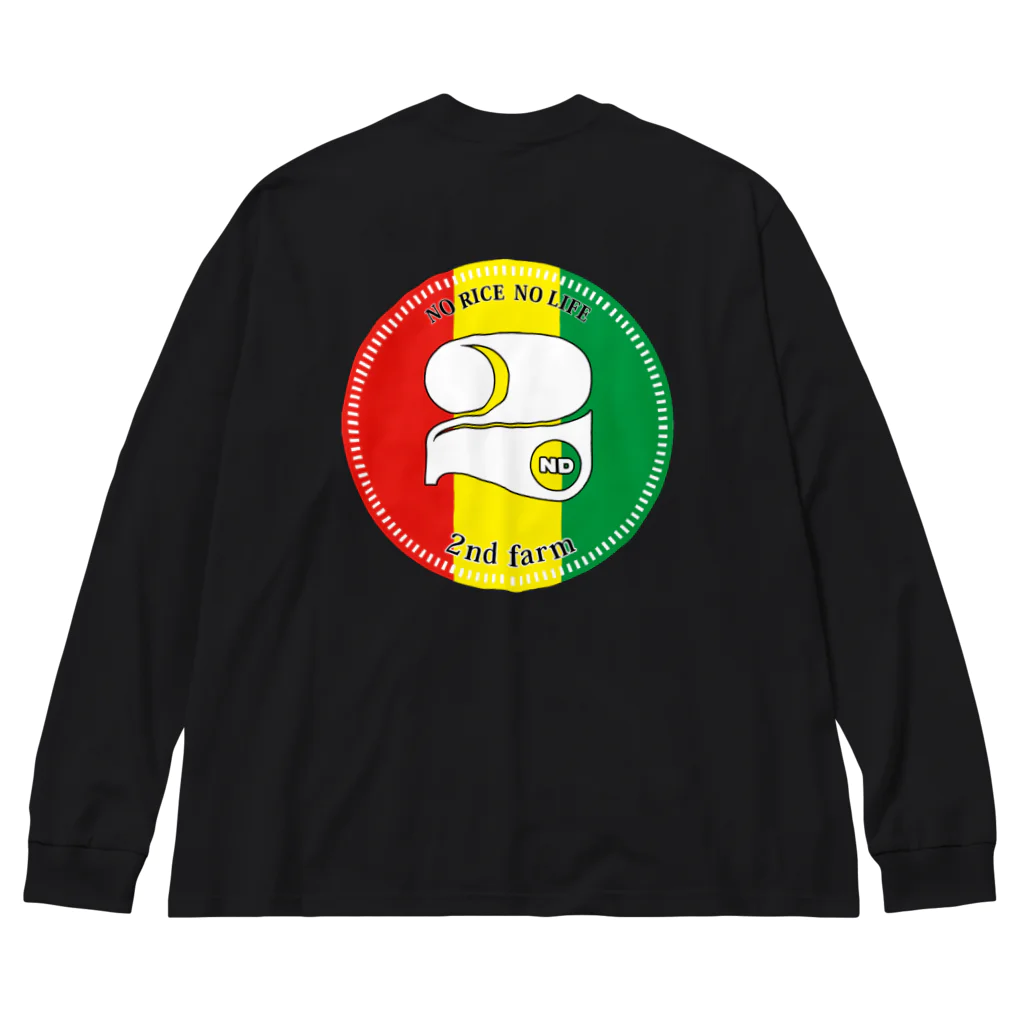 2nd FARMのrasta rogo ビッグシルエットロングスリーブTシャツ