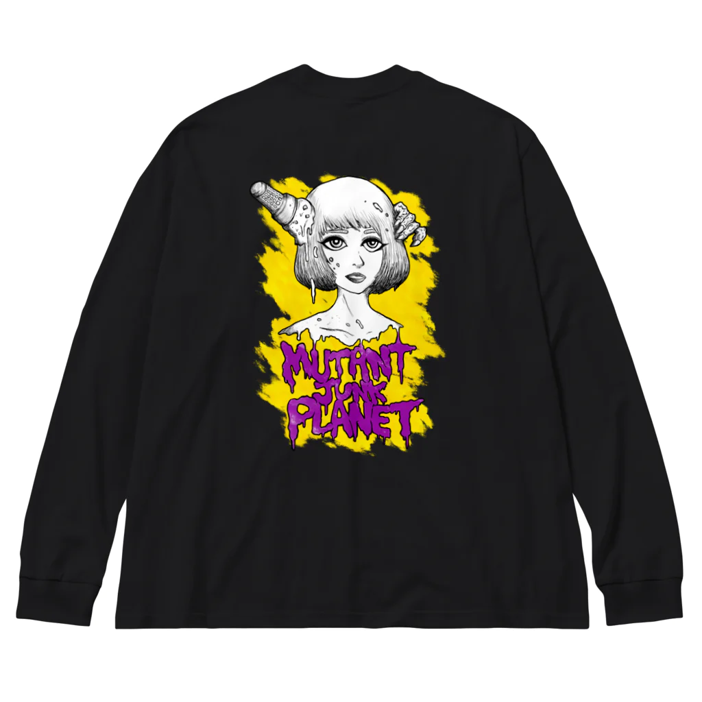 MUTANT JUNK PLANETのMIYORUYO Big Long Sleeve T-Shirt