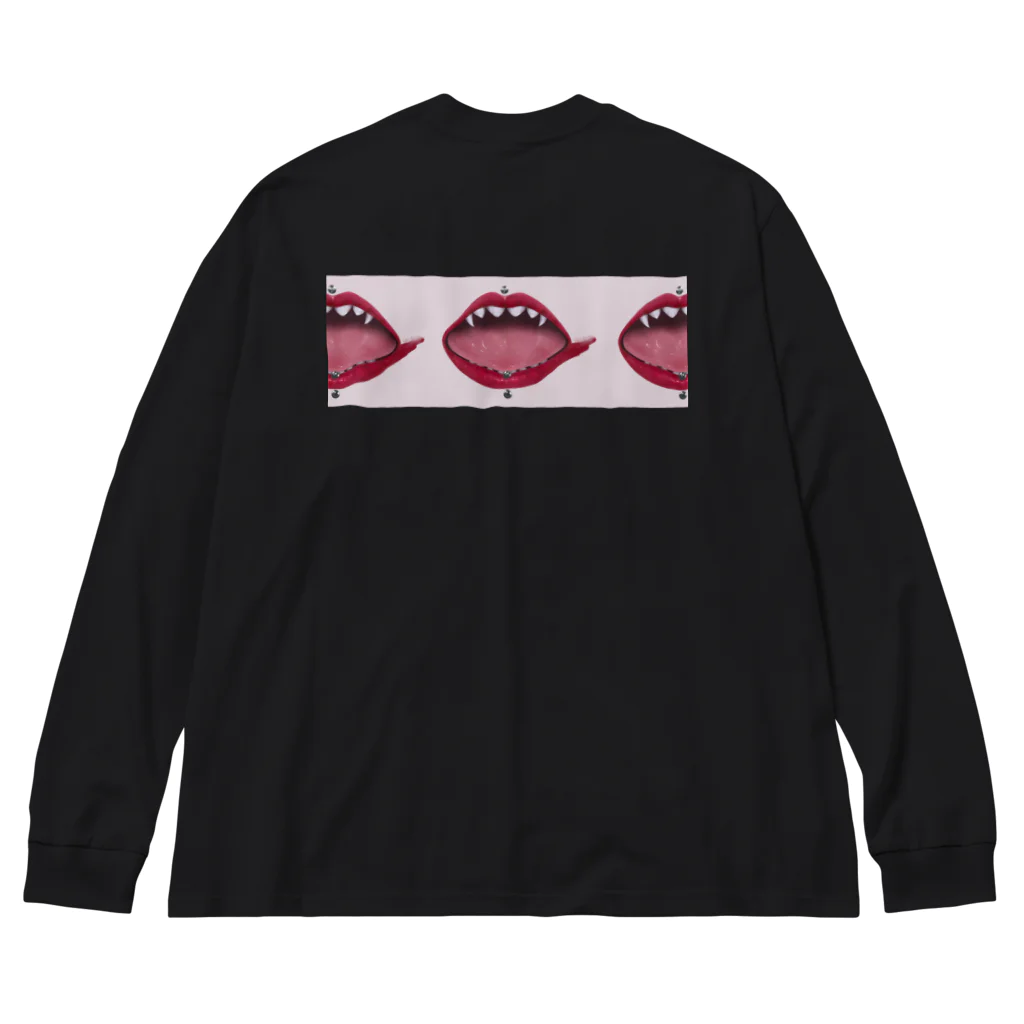 51015のplum lip Big Long Sleeve T-Shirt