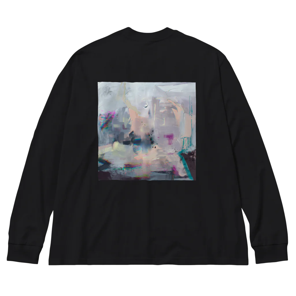 烏帽子 眇眼のマジックアワー〜~ Big Long Sleeve T-Shirt