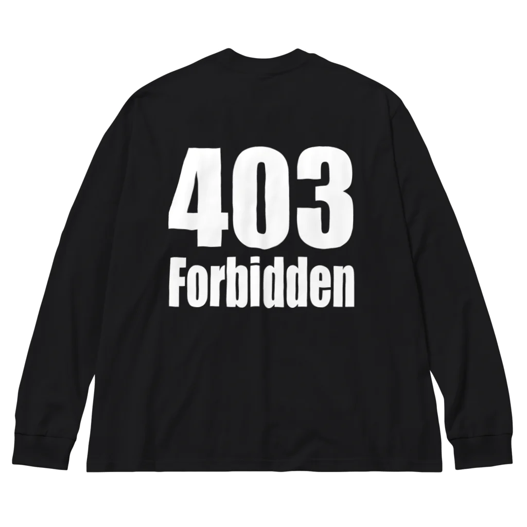 Error Correctionの403 Forbidden ビッグシルエットロングスリーブTシャツ