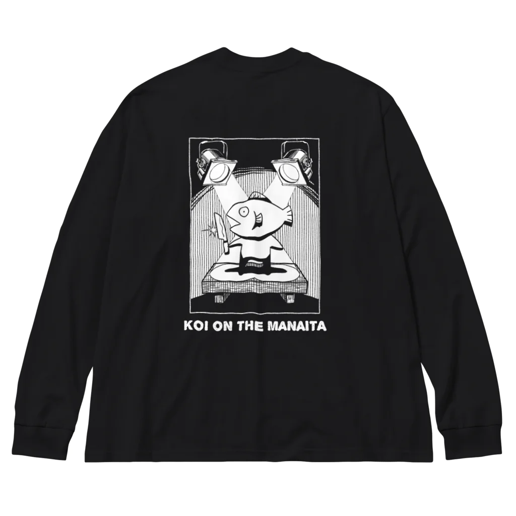 krのKOI on the MANAITA  ビッグシルエットロングスリーブTシャツ