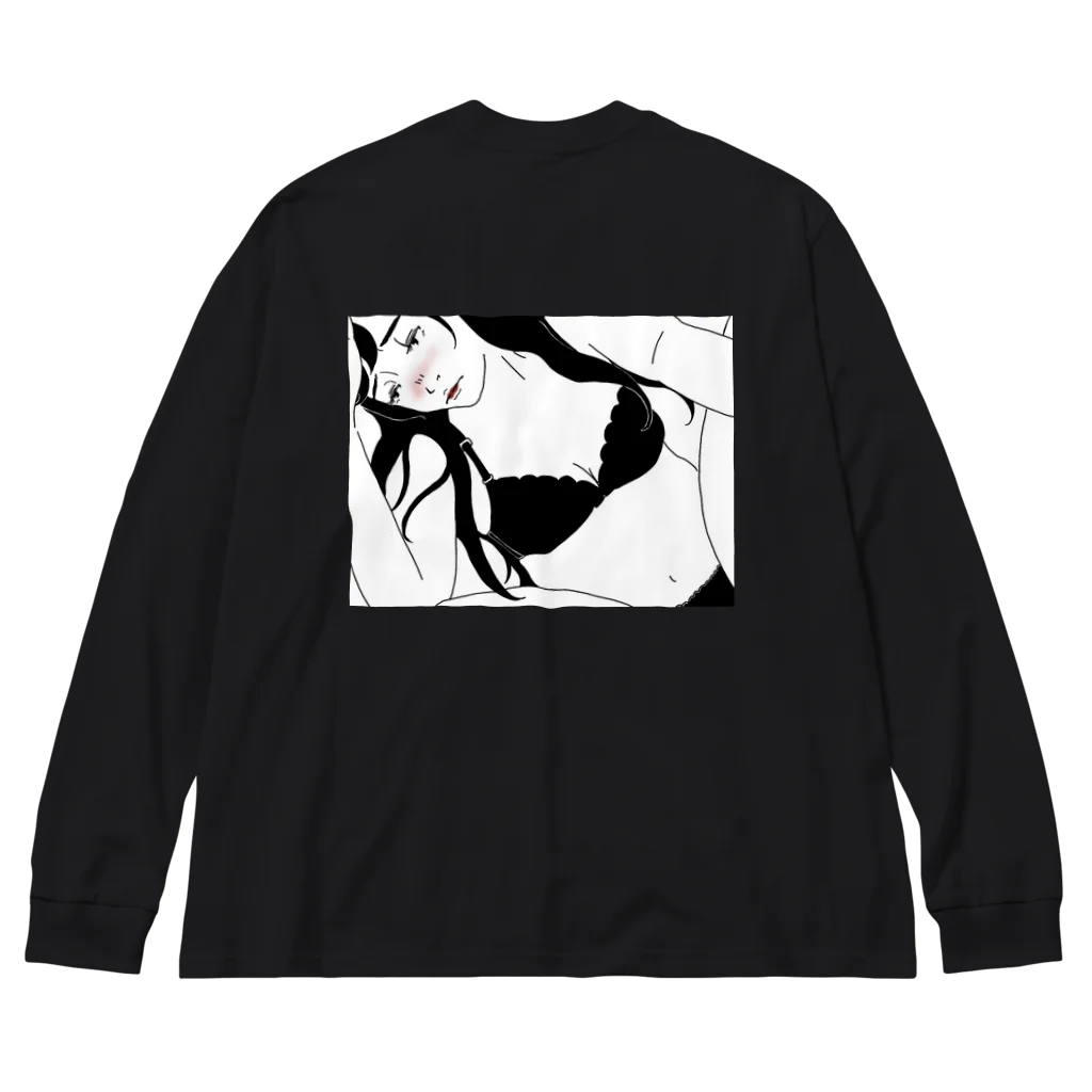 坂本龍馬のこっち向いてよ Big Long Sleeve T-Shirt