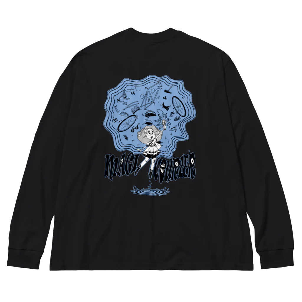 nidan-illustrationの“MAGI COURIER” blue #2 Big Long Sleeve T-Shirt