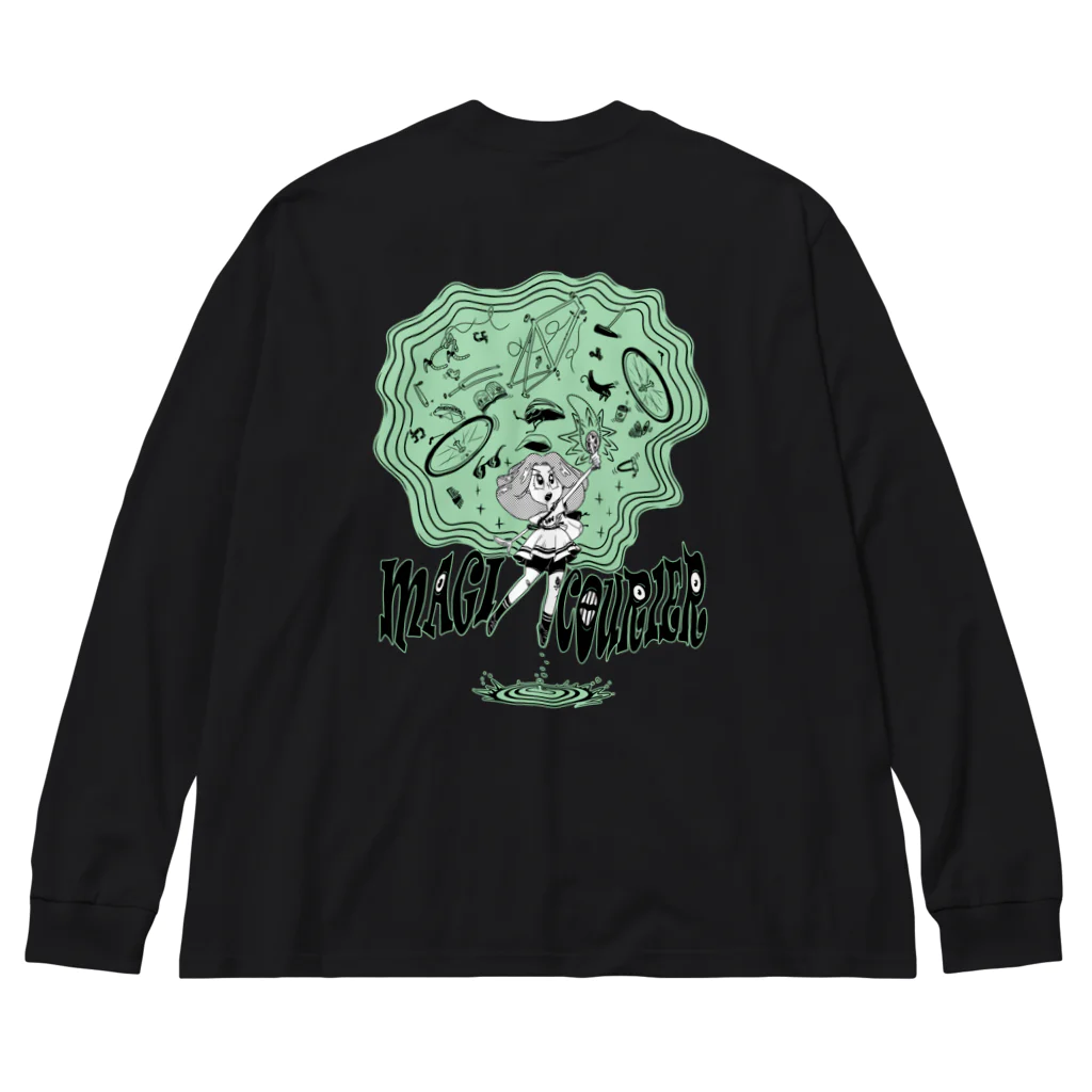 nidan-illustrationの“MAGI COURIER” green #2 Big Long Sleeve T-Shirt