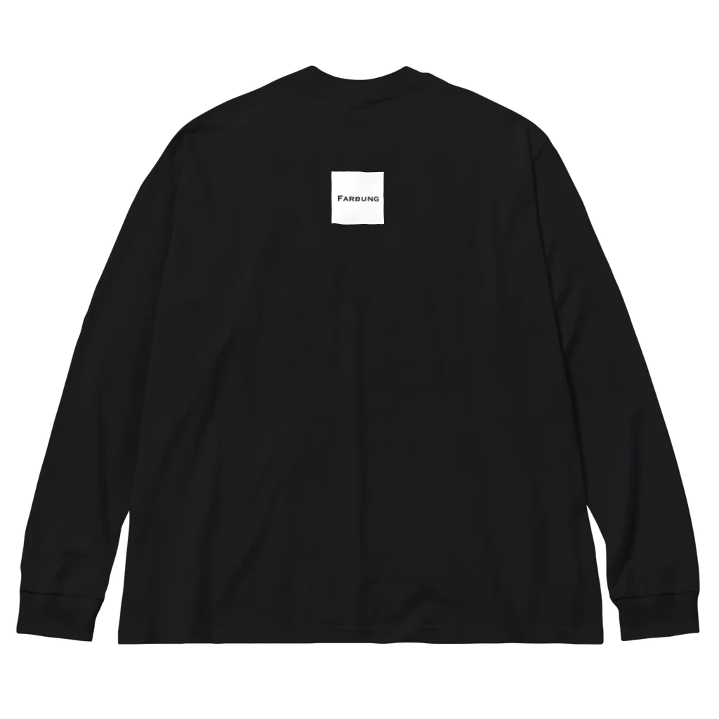 FARBUNGのプリントT-No.1 Big Long Sleeve T-Shirt