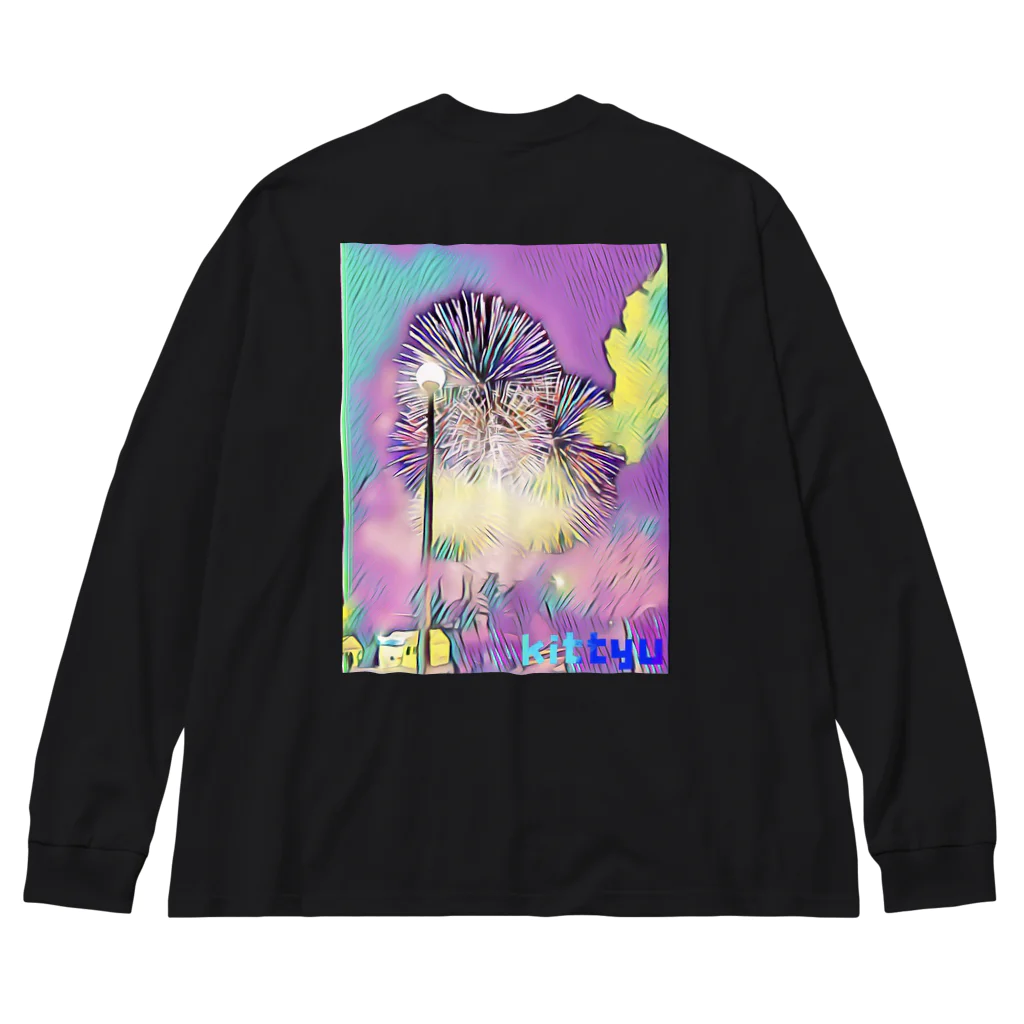 kittyu のkittyu  hanabi Big Long Sleeve T-Shirt