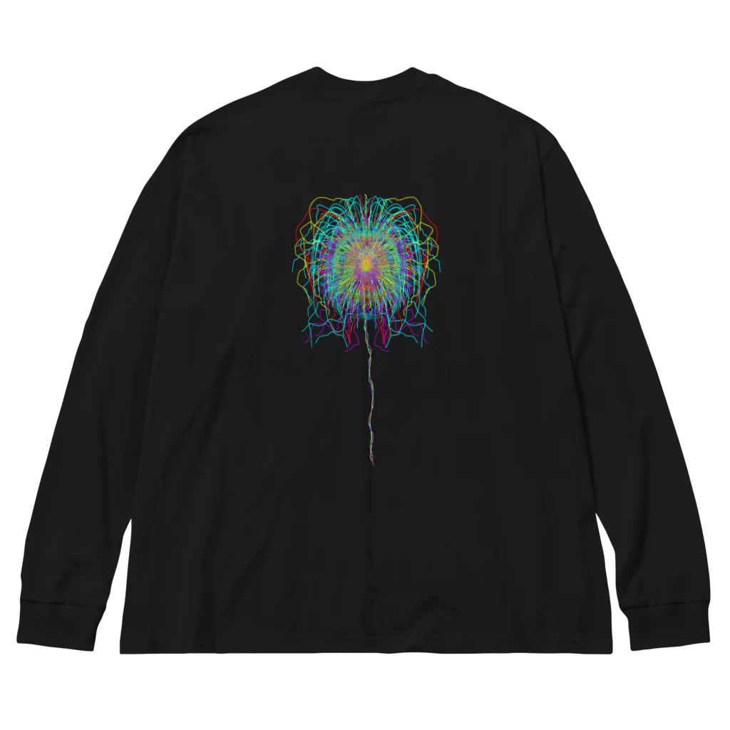 THE CITYの幻想花火 Big Long Sleeve T-Shirt