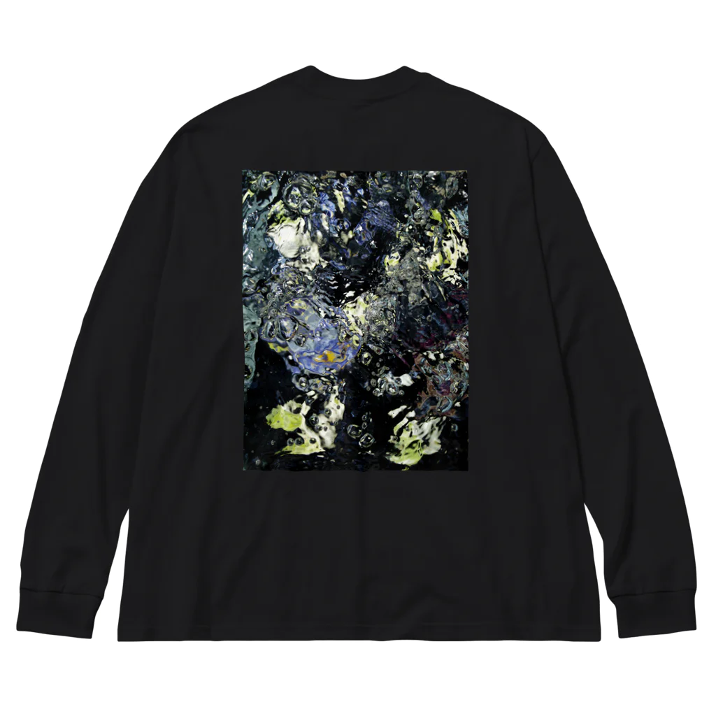 IKIMONOのInto the ocean #5 Big Long Sleeve T-Shirt