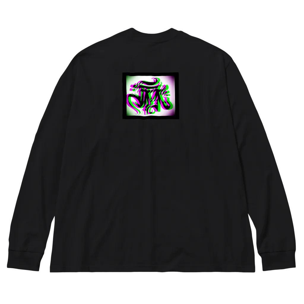 OPTMのハハハ Big Long Sleeve T-Shirt