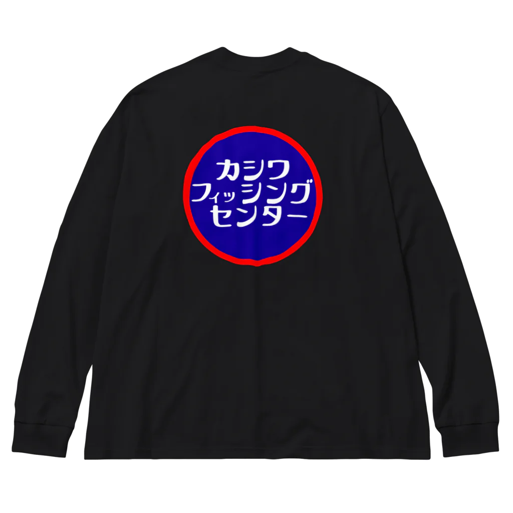 go fish.incのカシワフィッシングセンター Big Long Sleeve T-Shirt