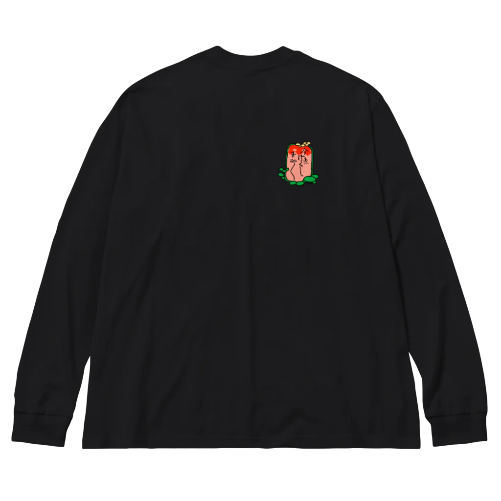 ミュージアムショップトーキョー/museum shop TOKYOの歌川国芳　金魚づくし　玉や玉や　ロゴ版 Big Long Sleeve T-Shirt