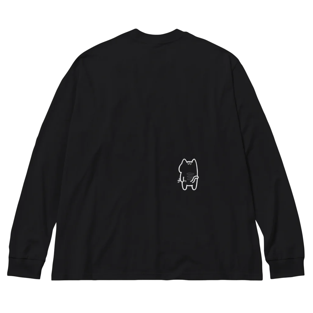 たけにゃんたちのグッズのたけにゃんアイテム② Big Long Sleeve T-Shirt