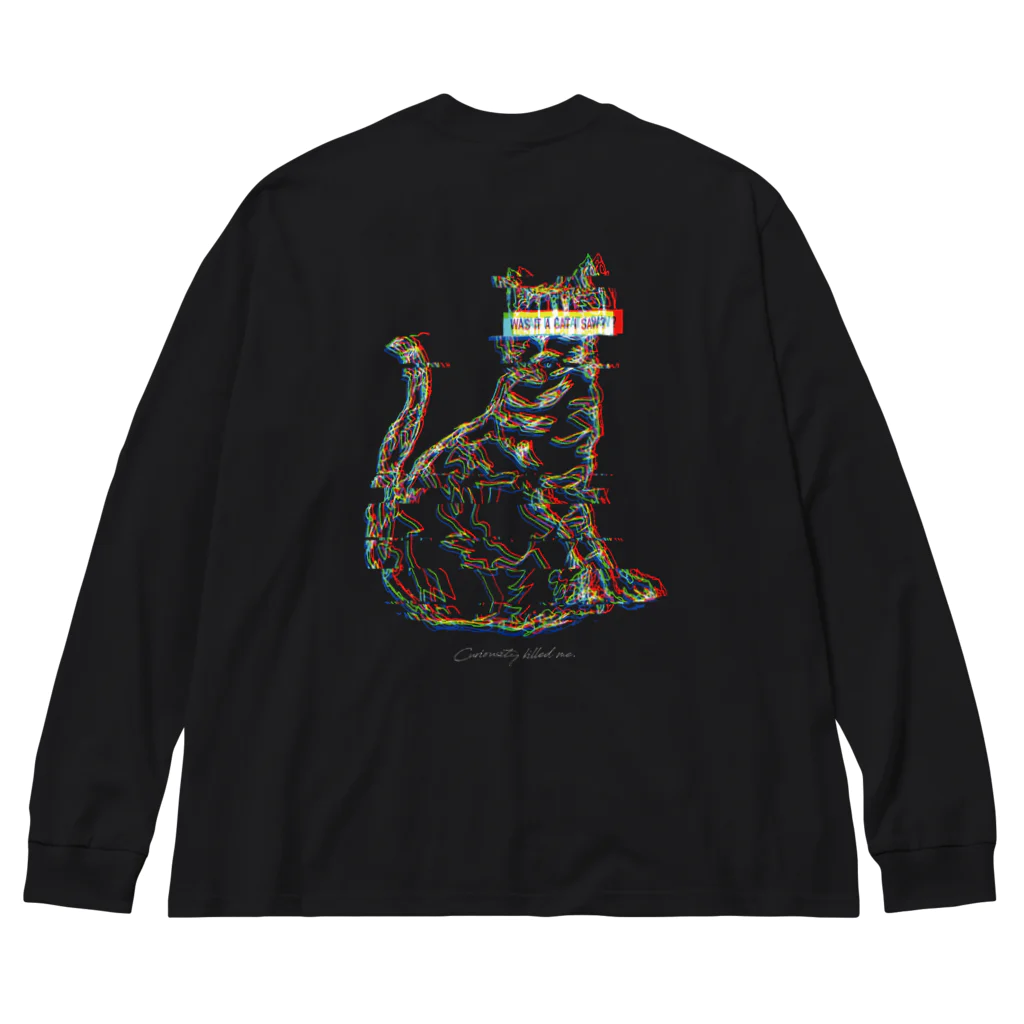 JUST KITTENのWAS IT A CAT I SAW? Big Long Sleeve T-Shirt