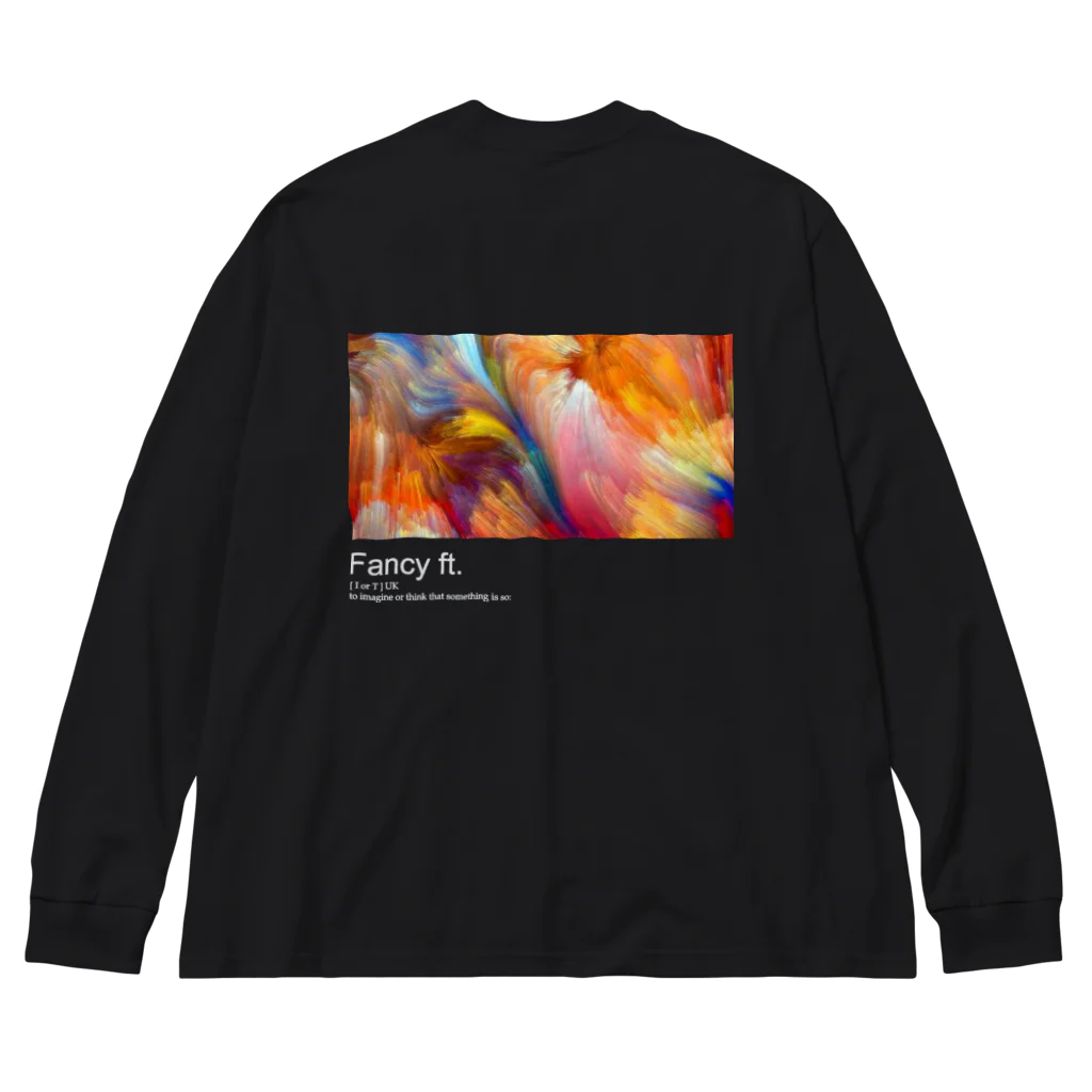 PhotoCollé フォトコラージュのfancy・空想力 Big Long Sleeve T-Shirt