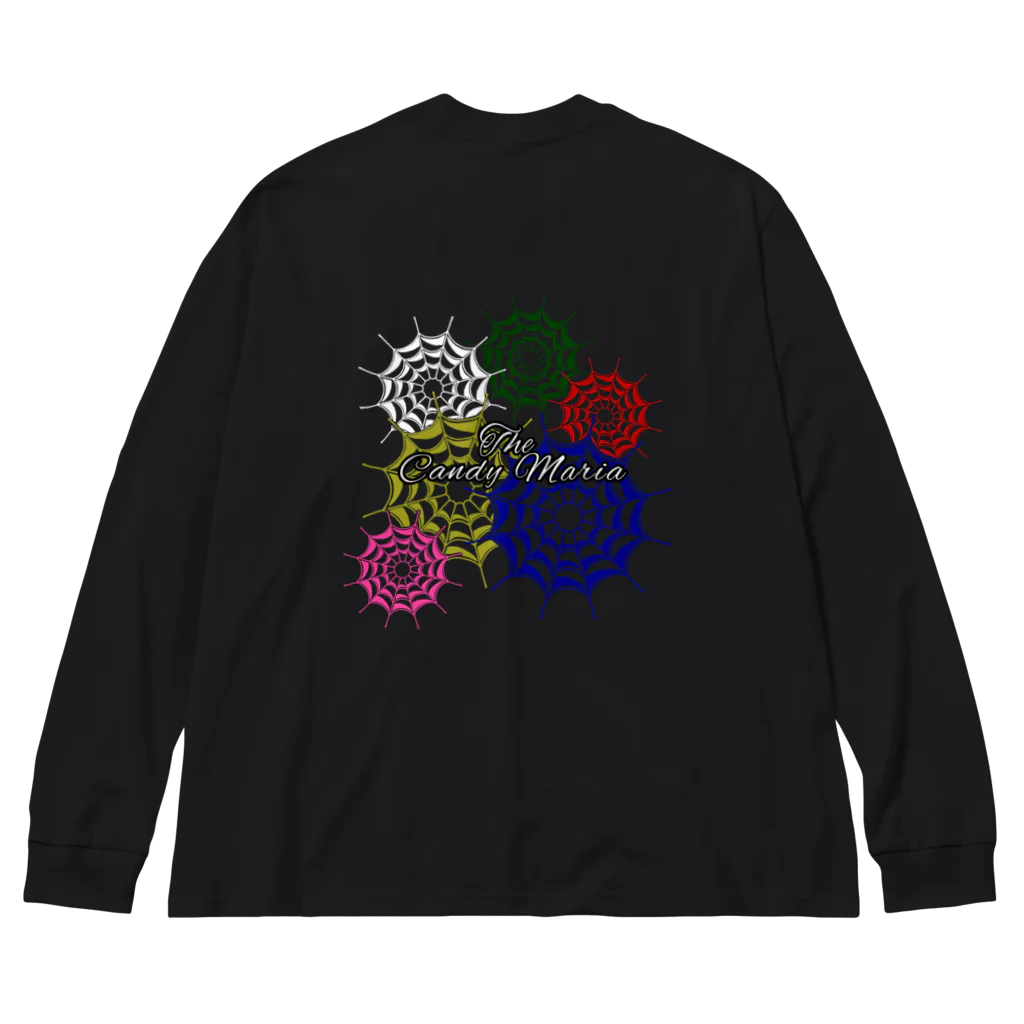 THE CANDY MARIAのSpiderweb Firework Big Long Sleeve T-Shirt