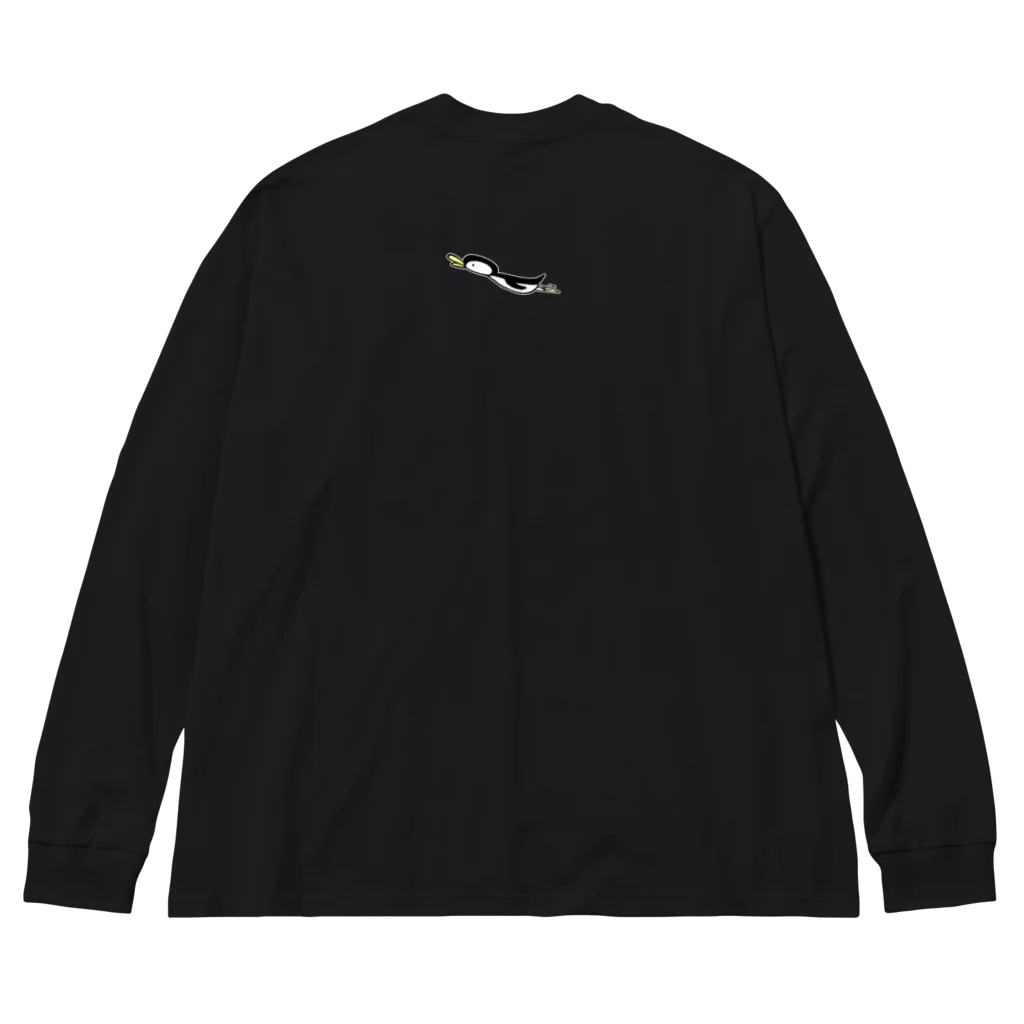 空とぶペンギン舎のFlying penguins Big Long Sleeve T-Shirt