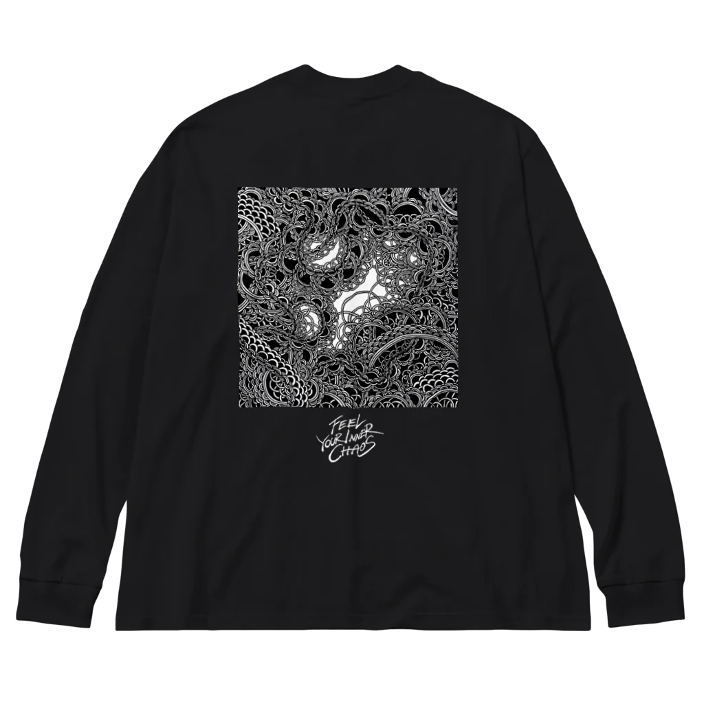 NAHO ISHII / 石井七歩のFEEL YOUR INNER CHAOS Big Long Sleeve T-Shirt