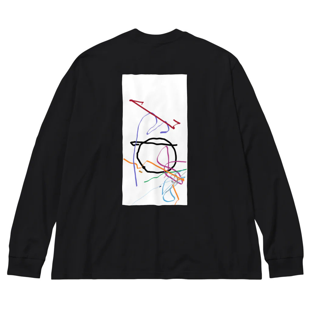 karicoccoのkaricoccoアート Big Long Sleeve T-Shirt