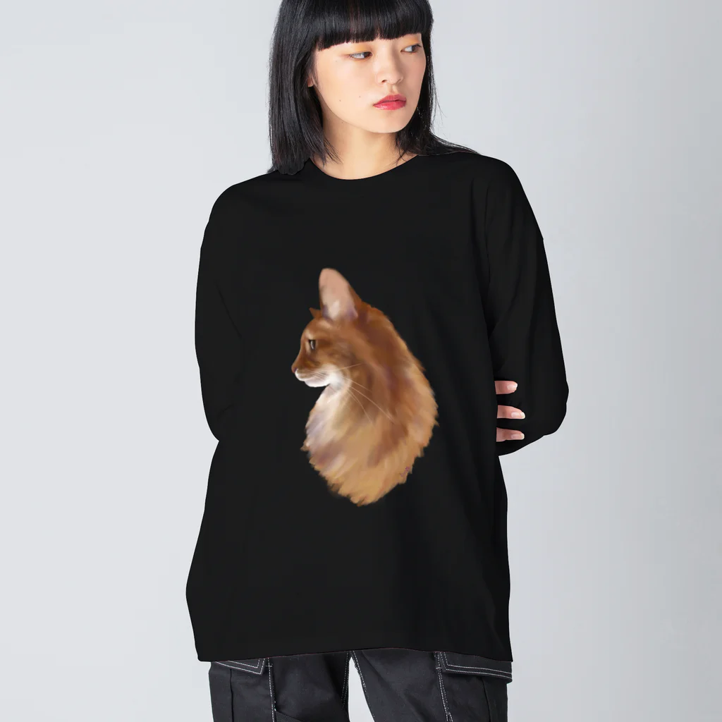 猫道のナターシャ Big Long Sleeve T-Shirt