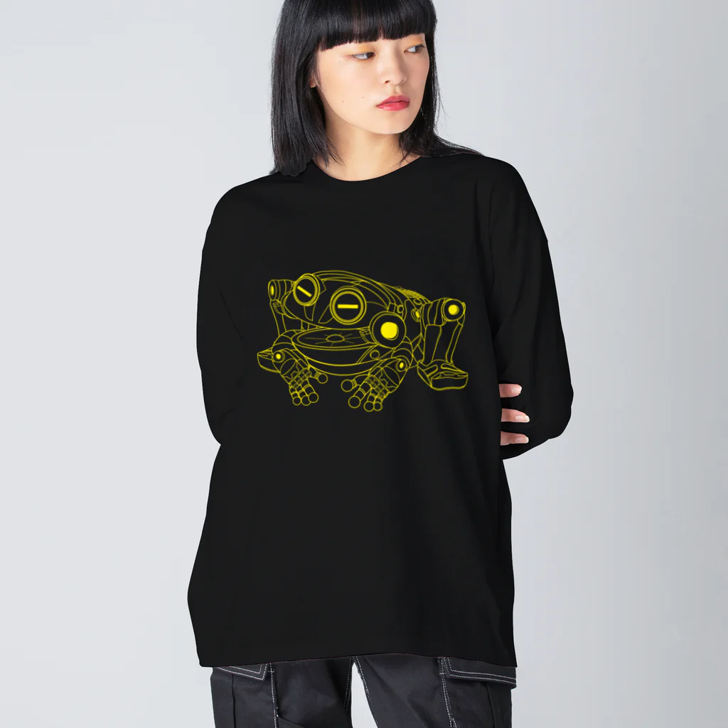 ギャネック屋のギャラクシーカエルロボエルビッケ Big Long Sleeve T-Shirt