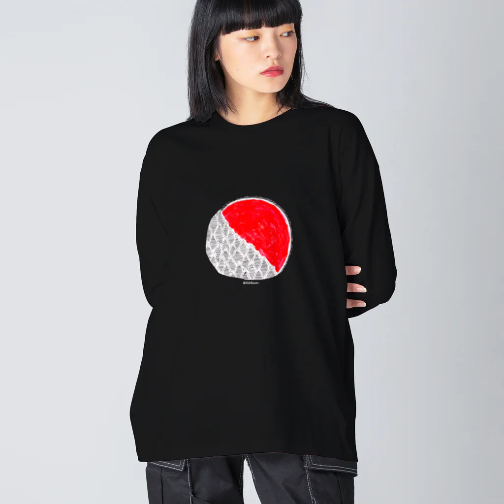  むきむき   地球生活の朝 Big Long Sleeve T-Shirt