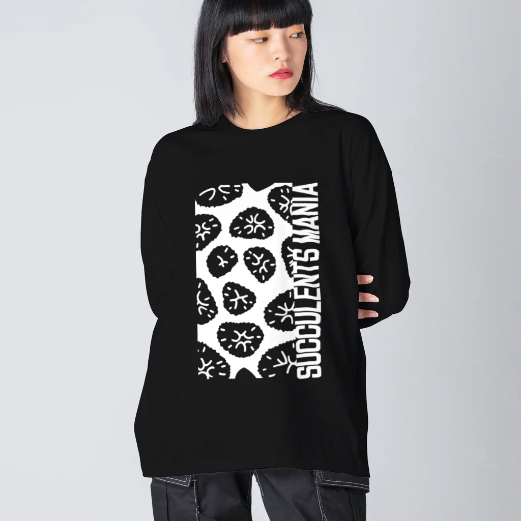 DOTEKKOのT-29 monochrome type:H-W Big Long Sleeve T-Shirt