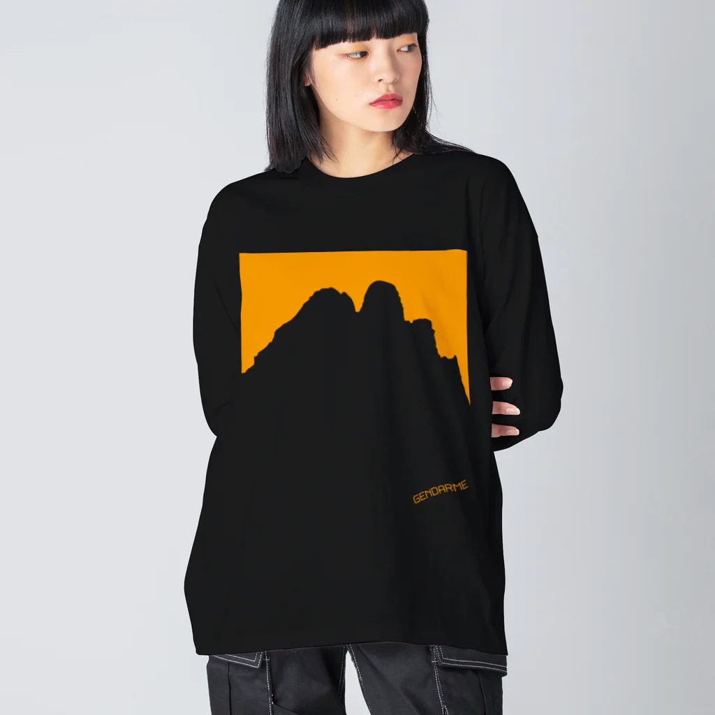 cuuyabowのジャンダルム・サンセット Big Long Sleeve T-Shirt