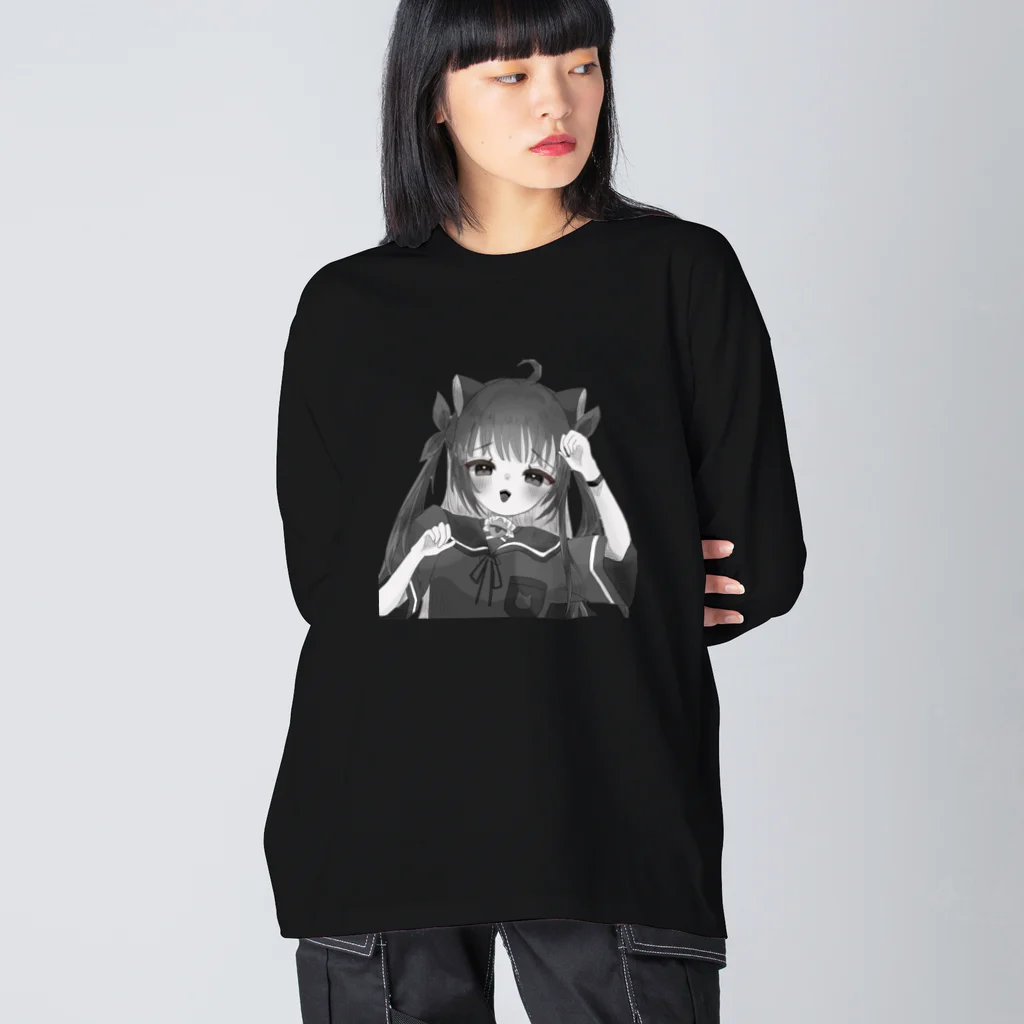 kodo_kodoの猫耳地雷の子 Big Long Sleeve T-Shirt