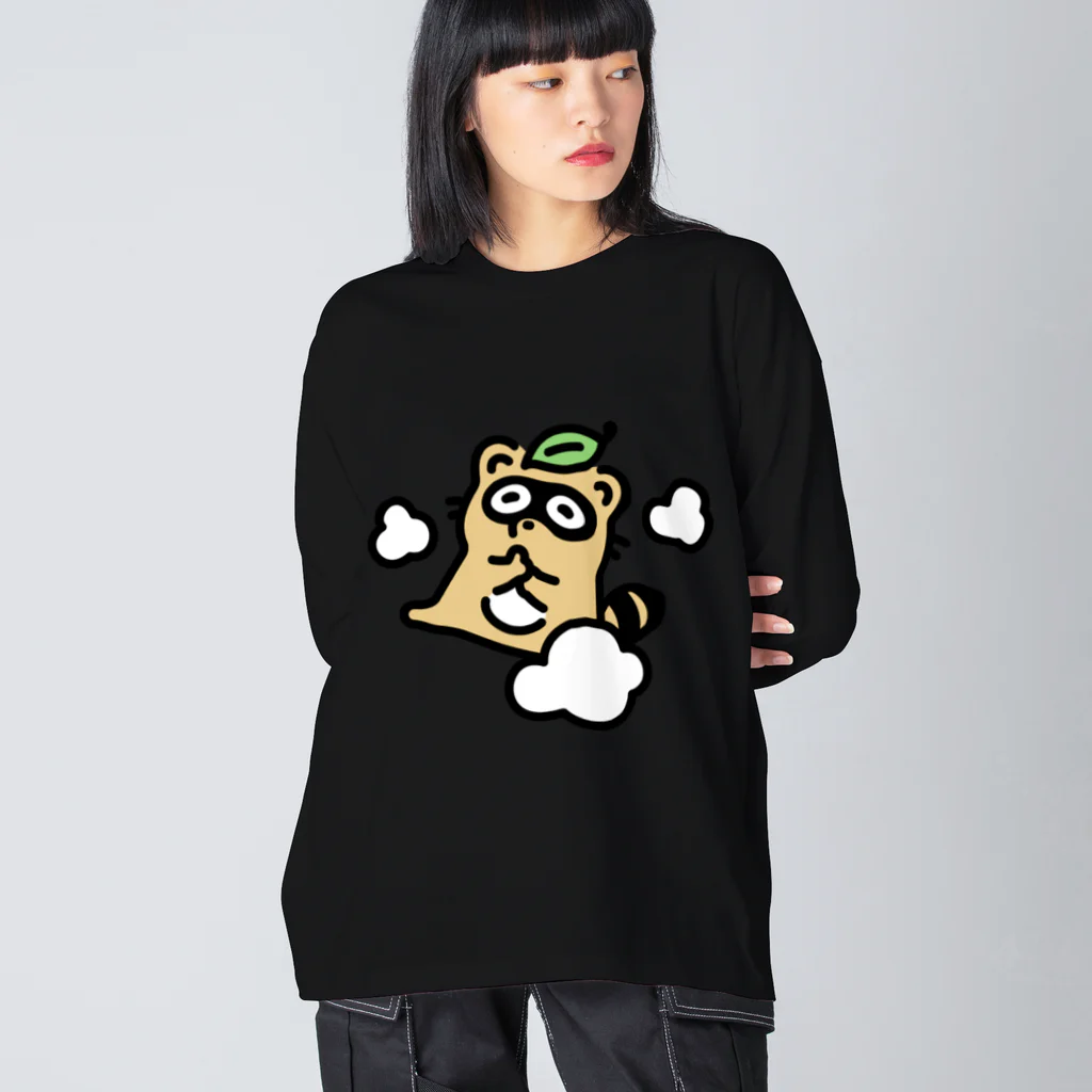 おもかわ〜おもしろい・かわいい専門店〜のトミゾーくん変化の術 Big Long Sleeve T-Shirt