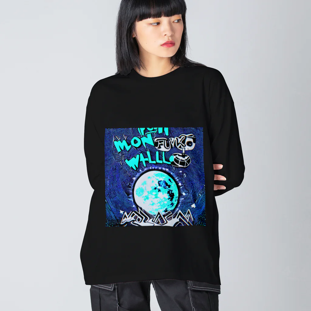 りく(RiKU)🌖のMoon Magic ビッグシルエットロングスリーブTシャツ