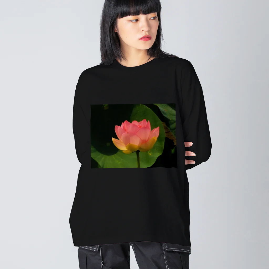 ＲＡＢＩＭＩＷの蓮の花 ビッグシルエットロングスリーブTシャツ