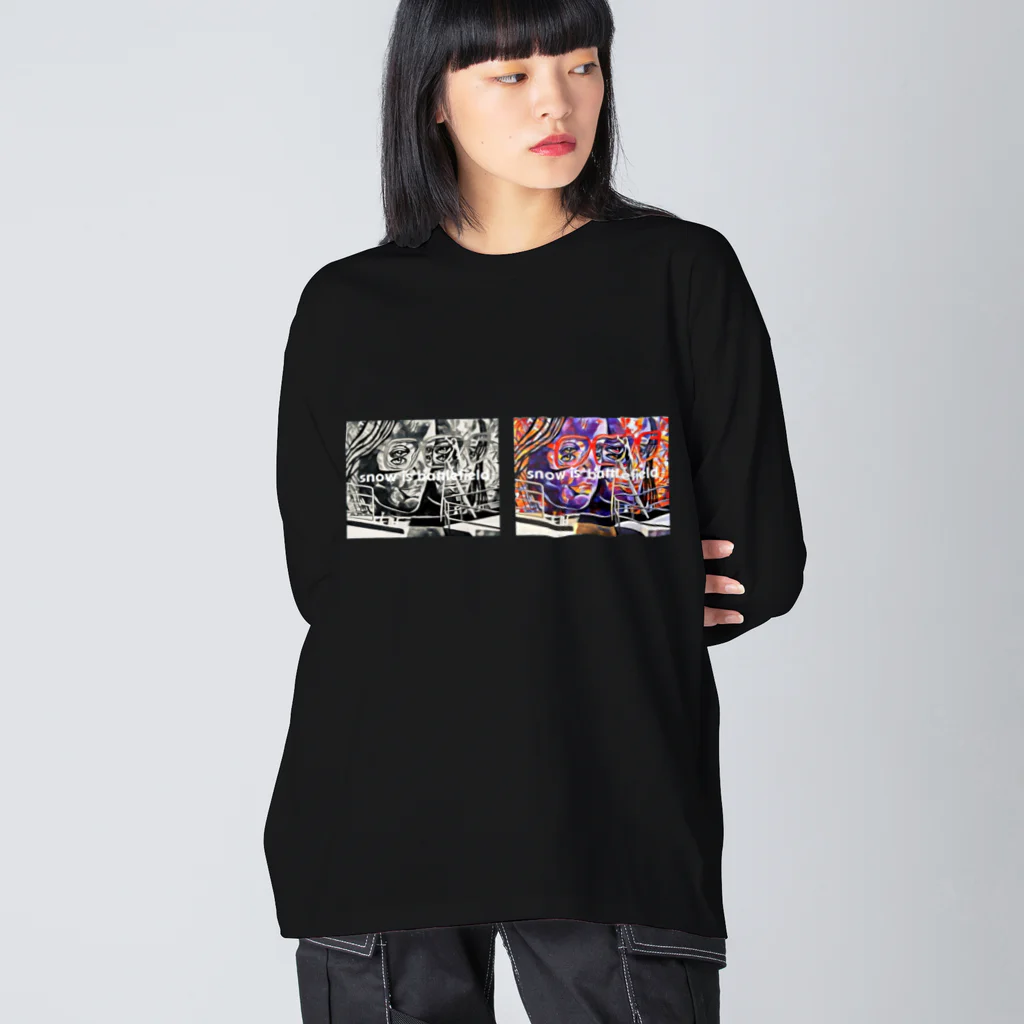 ...is battlefieldのIBF long sleeve T Big Long Sleeve T-Shirt