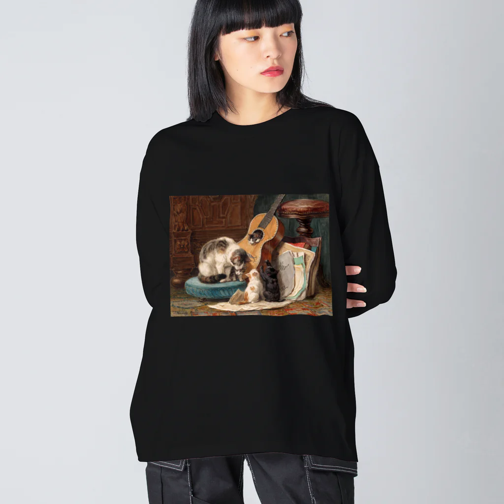 世界の名画をあなたの日常にの音楽家① Big Long Sleeve T-Shirt