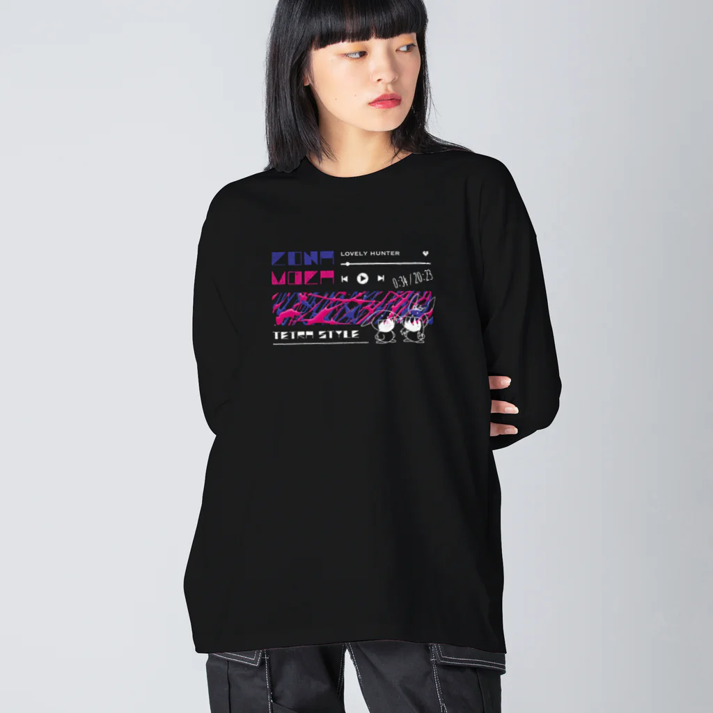 Tetra Styleのロックなコナモカ ビッグシルエットロングスリーブTシャツ