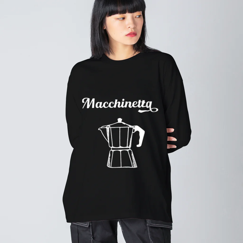 かえる商店のmacchinetta Big Long Sleeve T-Shirt