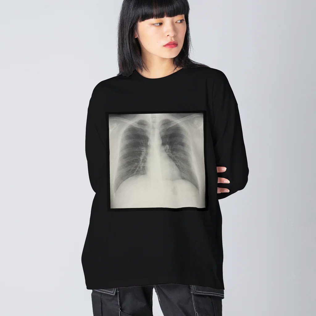 Groovy Gloomy Gooddayのhealthy heart Big Long Sleeve T-Shirt