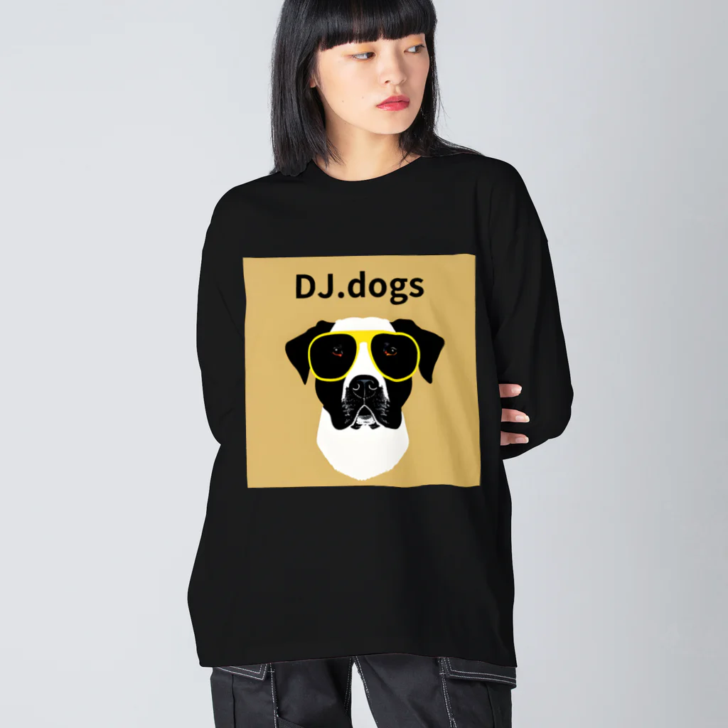 DJ.dogsのDJ.dogs dogs 7 Big Long Sleeve T-Shirt