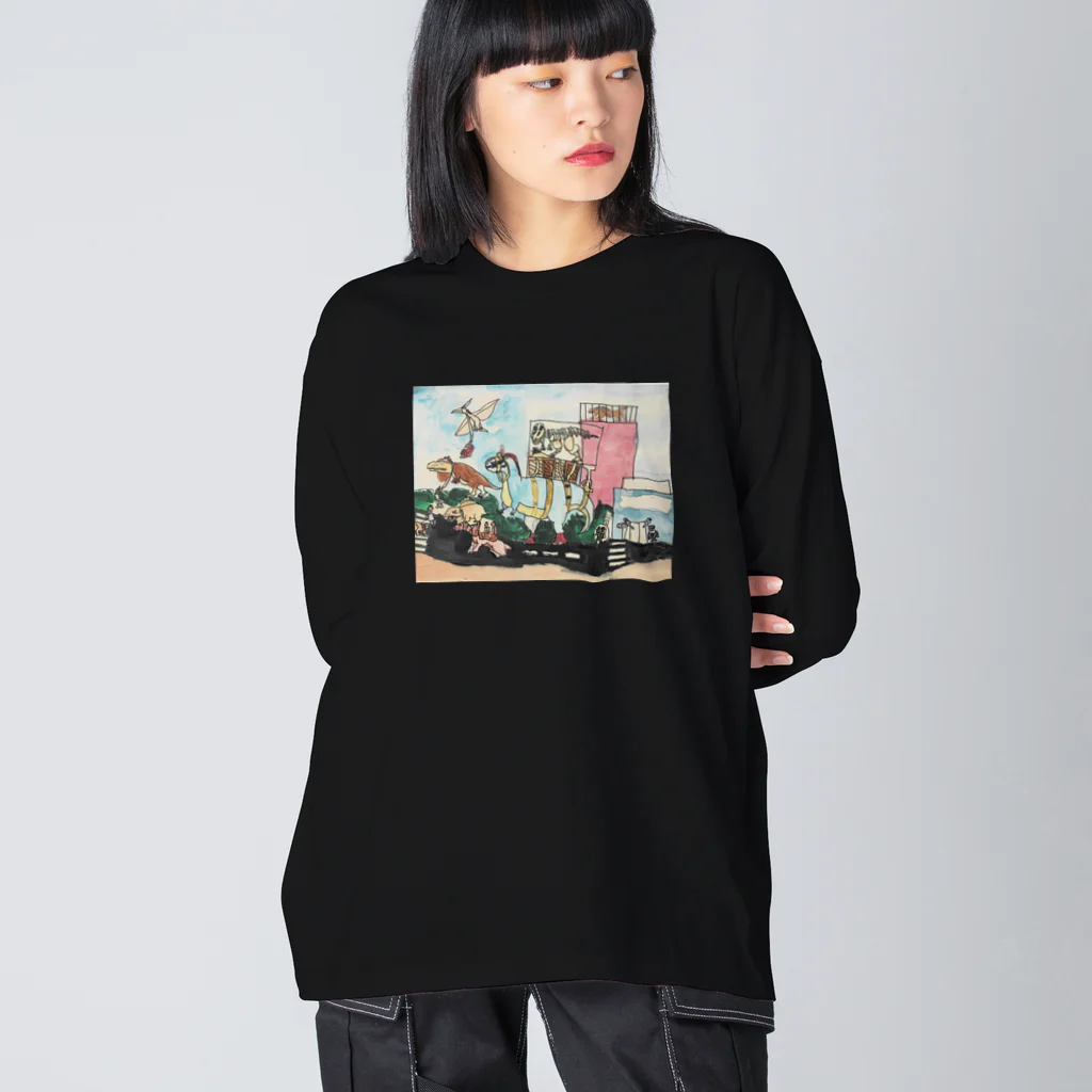 MUSIC LAND STOREのぼくたちの未来 Big Long Sleeve T-Shirt