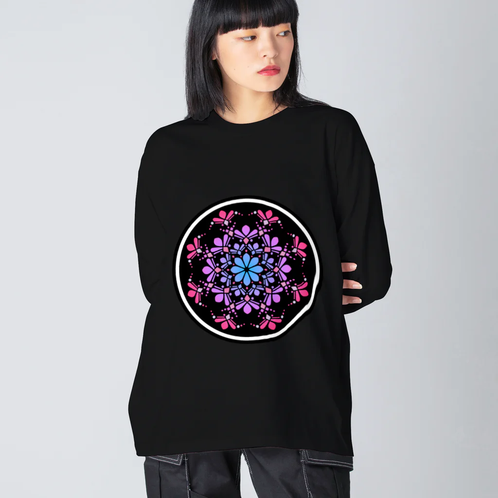 Archetype Memoriesのご縁の華２ Big Long Sleeve T-Shirt