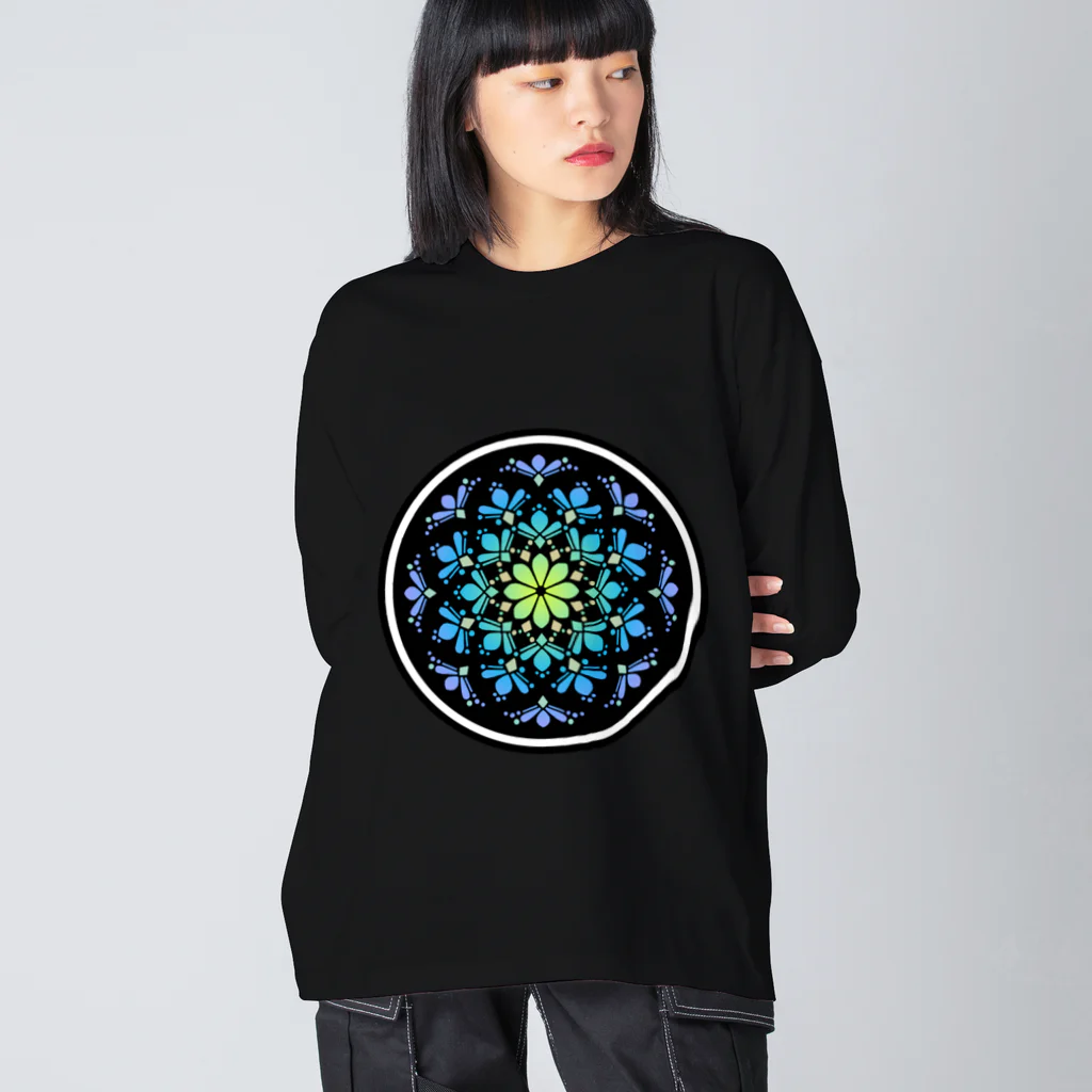 Archetype Memoriesのご縁の華１ Big Long Sleeve T-Shirt