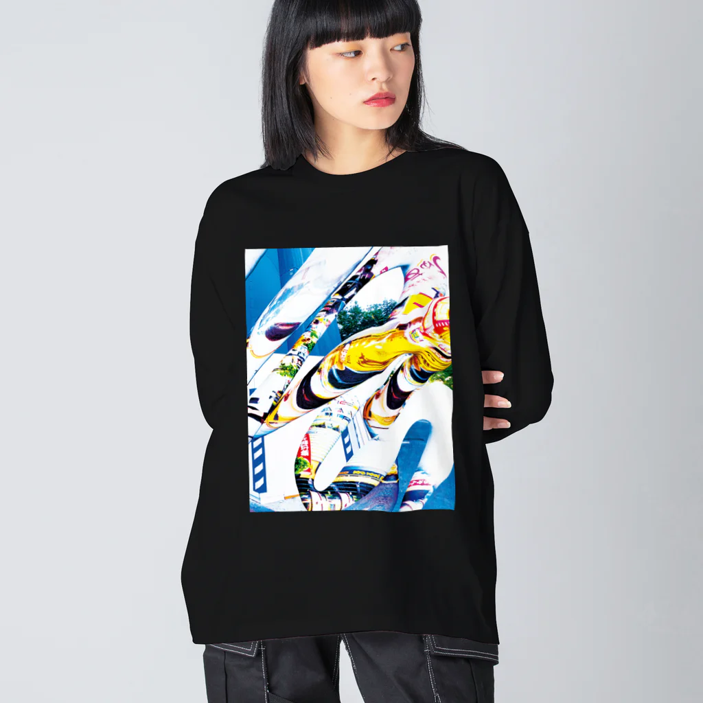 AugmentedBooksのネオ東京C Big Long Sleeve T-Shirt